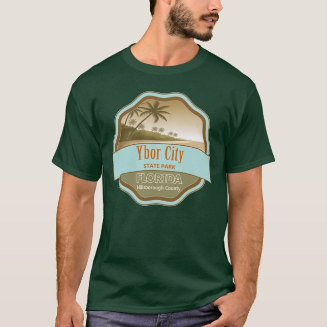 T-shirt Ybor City Museum State Park Hillsborough County Fl (Devant)