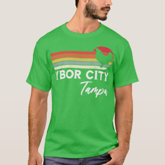 T-shirt Ybor City Tampa Floride Poulets Amoureux Souvenir 