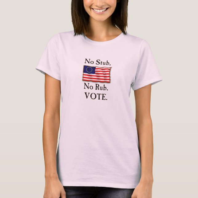 T-shirt Ye Patriotic Lass's "Fair Terms" Ladies Tee (Devant)
