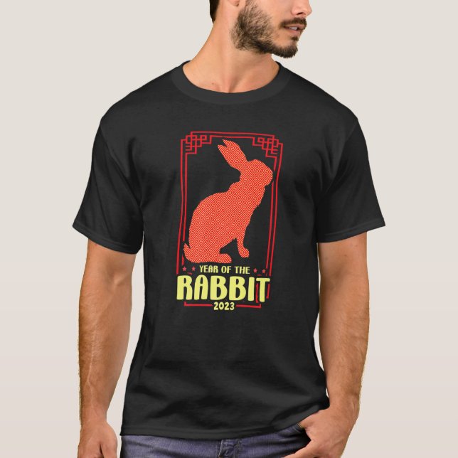 T-shirt Year Of The Rabbit Chinese New Year 2023  4 (Devant)