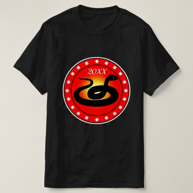 T-shirt Year of the Snake (Design devant)