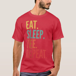 T-shirt Yee Crypto, Mange Sommeil Yee Répéter 1498