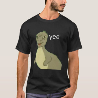 T-shirt Yee dinosaur maym couleur (version 1, video qualit
