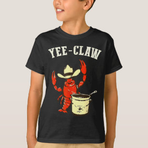 T-shirt Yee griffe drôle festival de fruits de mer cajun é