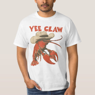 T-shirt Yeeclaw Cowboy Occidental Ébullition de Écrevisses