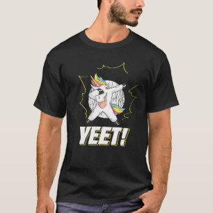 T-shirt Yeet Dabber Unicorn, Drôle Imaginaire Dabbing Danc