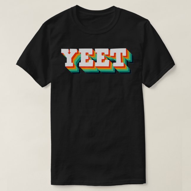 T-shirt Yeet Funny Noël Mème Ado Jeu tendance Gamer (Design devant)