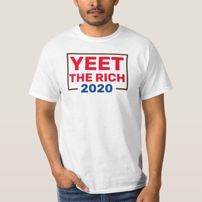 T-shirt Yeet the Rich (Devant)