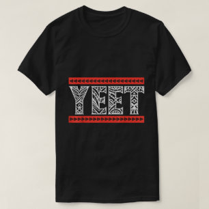 T-shirt Yeet Tribal Art Conception de mème Slang