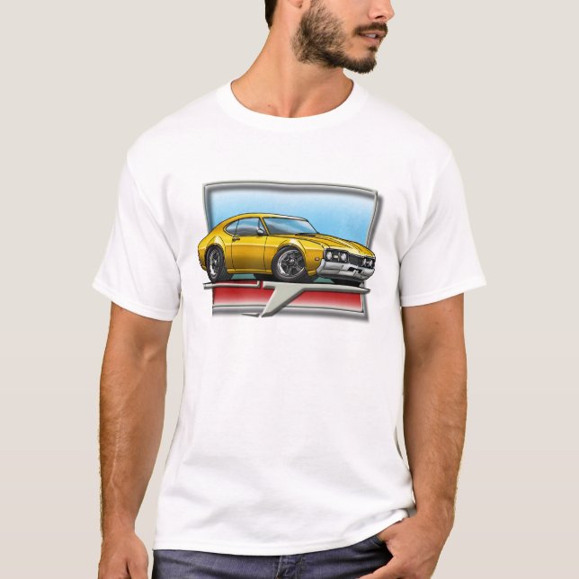 T-shirt Yellow_68_Cutlass (Devant)
