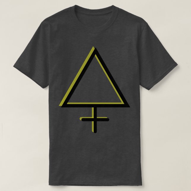 T-shirt Yellow Alchemy (Design devant)