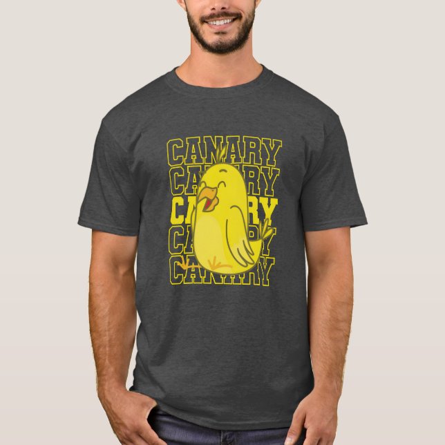 T-shirt Yellow Canary Bird drôle (Devant)