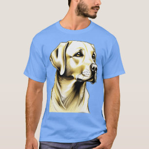 T-shirt Yellow Labrador Retriever