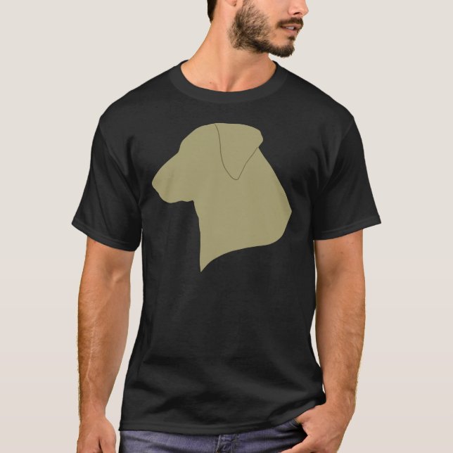 T-shirt Yellow Labrador Retriever (Devant)