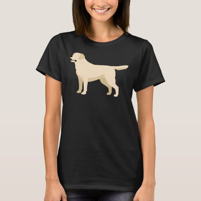 T-shirt Yellow Labrador Retriever 152 (Devant)