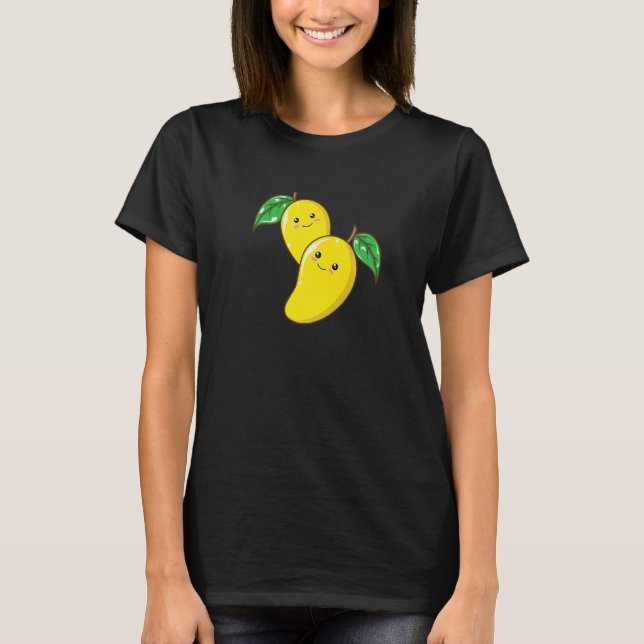 T-shirt yellow Mangoes (Devant)