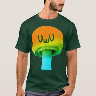 T-shirt Yellow Mushroom Anime
