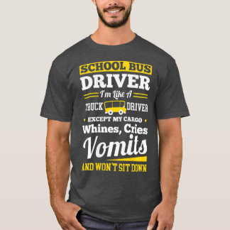 T-shirt Yellow Shuttle Bus