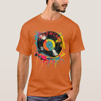 T-shirt Yellowcard Splash Coloré ami drôle