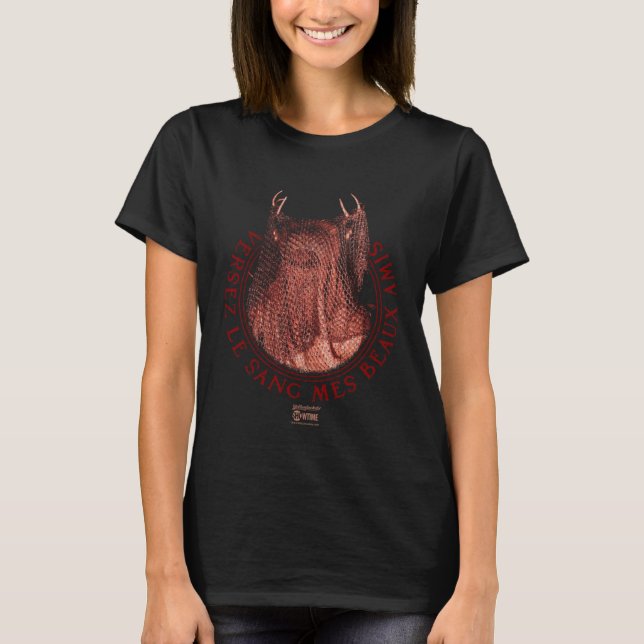 T-shirt Yellowjackets Versez Le Sang Mes Beaux Amis (Devant)