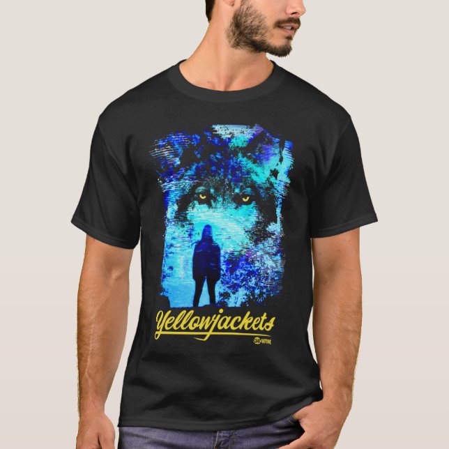 T-shirt Yellowjackts Wolf Eyes (Devant)