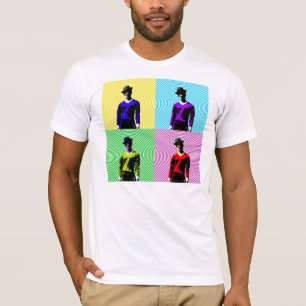 T-shirt Yellowman, Tealman, Greenman, Pinkman