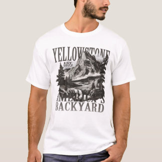 T-shirt Yellowstone