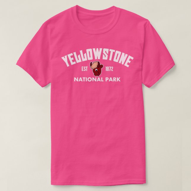 T-shirt yellowstone awesom (Design devant)