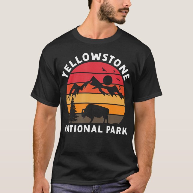 T-shirt Yellowstone National Park (Devant)