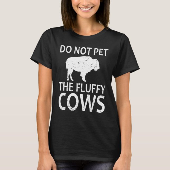 T-shirt Yellowstone National Park Bison Buffalo (Devant)