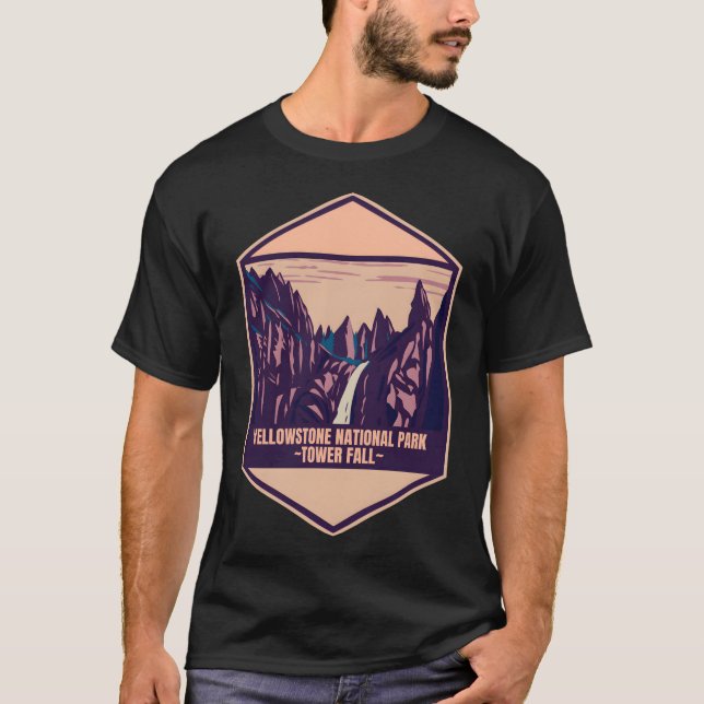 T-shirt Yellowstone � Spirit of the Mountains (Devant)