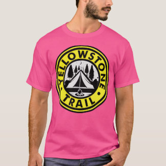 T-shirt Yellowstone Trail Randonnée Camping nouveauté