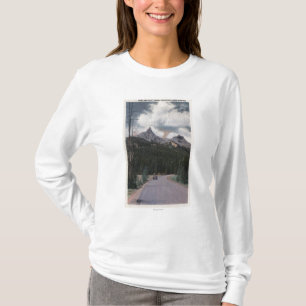 T-shirt Yellowstone, WY - index et crêtes de pilote, Cooke