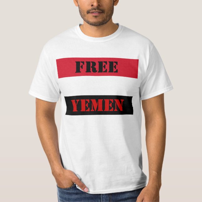 T-SHIRT YÉMEN LIBRE (Devant)