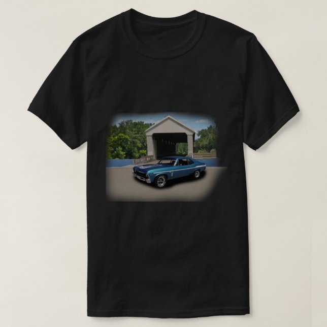 T-shirt Yenko Nova 1969 Chevy Yenko Nova dans notre bar co (Design devant)