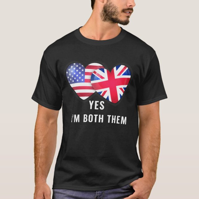 T-shirt Yes, I’m Both – Citizenship Day  (Devant)