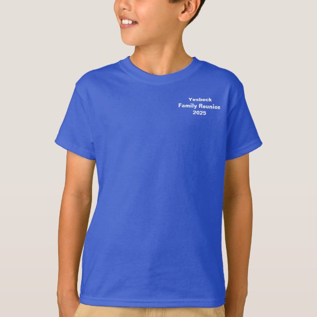 T-shirt Yesbeck Family Reunion Shirt (Devant)