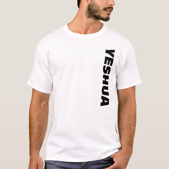 T-SHIRT YESHUA EST MON ROI (Devant)