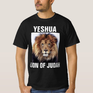 T-shirt YESHUA LION DE JUDA Chrétien