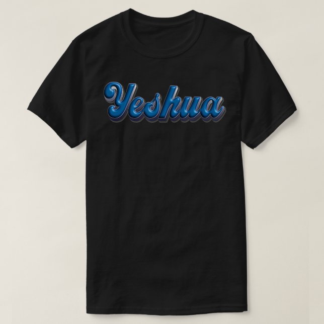 T-shirt Yeshua Messie Messianic Shabbat (Design devant)