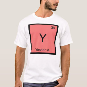T-shirt Yessenia Nom Chimie Élément Tableau Périodique