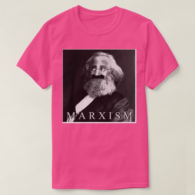 T-shirt yest im marxiste groucho marx x karl marx (Design devant)