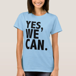 T-shirt YesWeCanBlk