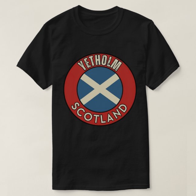 T-shirt Yetholm, Scotland (Design devant)