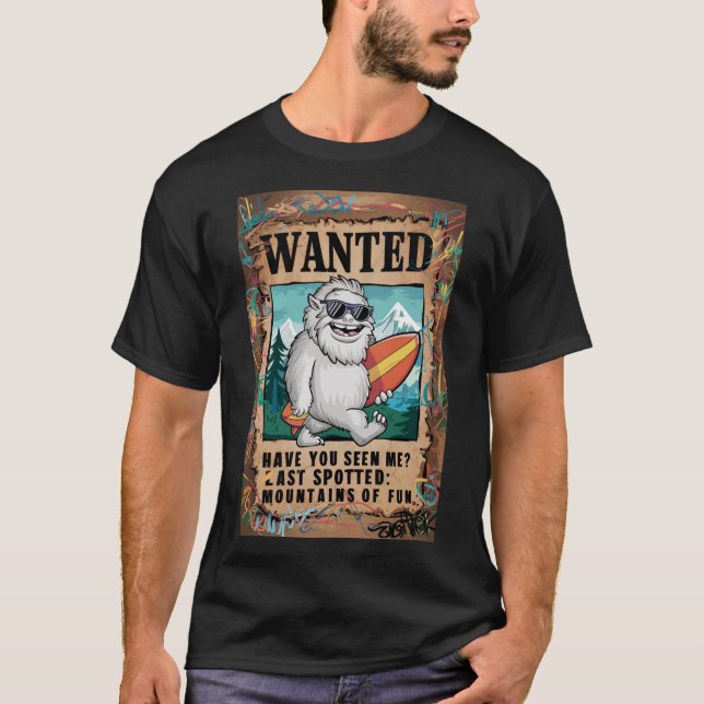 T-shirt Yeti (Devant)