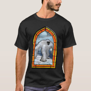 T-shirt Yéti en verre coloré