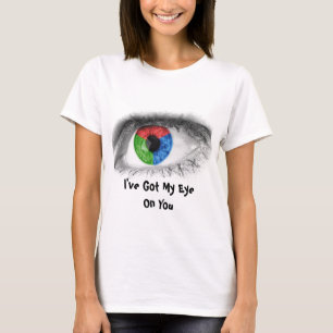 T-shirt Yeux Abstrait - Je vous ai l'oeil