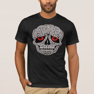 T-shirt Yeux CELTIQUES de rouge de CRÂNE