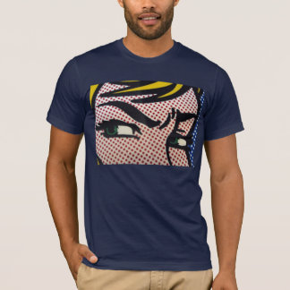 T-SHIRT YEUX DE BANDE DESSINÉE