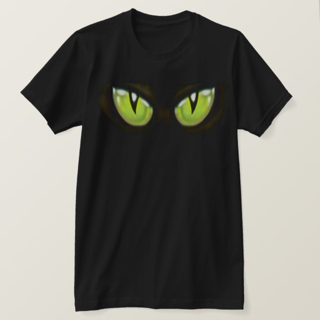T-shirt Yeux de chat (Design devant)